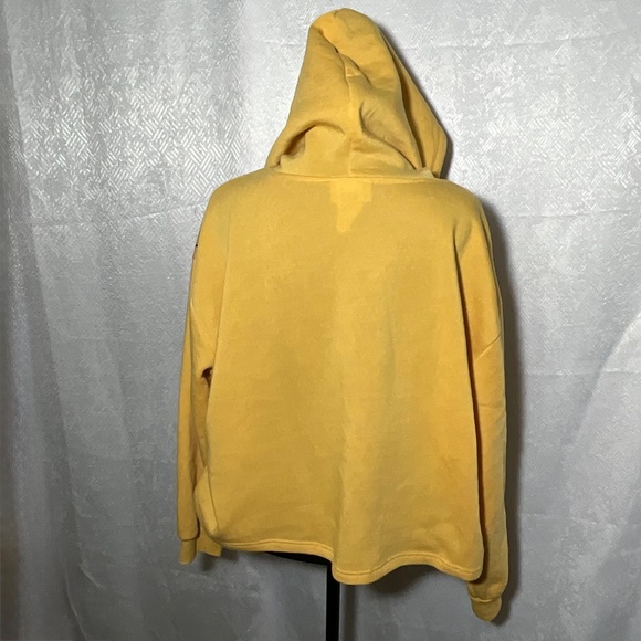 Vintage Looney Tunes Tweety Bird Yellow Hoodie Graphic Pullover Sweatshirt Small - Picture 5 of 13